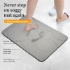 Large Non Slip Water Absorbent Bath Mat for Bathroom Floor Soft and Plush