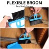 Portable Mini Dustpan and Brush Set Compact Plastic Cleaning Kit