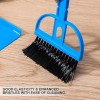 Portable Mini Dustpan and Brush Set Compact Plastic Cleaning Kit