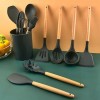 12Pcs Silicone Cooking Kitchen Utensils Set Essential Tools for Modern Culinary Mastery