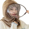 Detachable Face Shield Hooded Scarf Stylish and Protective Outdoor Wear