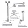 Projector Ceiling Mount Kit (Square Type) Stand 2feet 0.6m | Shopright.pk