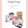 Portable Jewellery Box Double Layer | Organize Your Accessories Efficiently