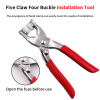 Hand Pressure Pliers Tool DIY / Sewing Buttons Set [100]