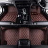 Enhance Your Toyota Fortuner with Premium Brown 5D Floor Mats - Durable and Stylish!