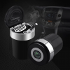 Elevate Your Car's Style with a Fancy Ashtray - LED Illumination and Compass for a Unique Touch