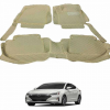 Hyundai Elantra 7D Eco Floor Mats Beige