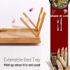 Portable Bamboo Wood Bed Tray | Home Accessories | Shopright.pk