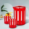 Water Set Plastic 6 Pcs Glass & Jug