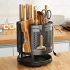 360° Rotating Storage Rack Kitchen Cutlery Organizer