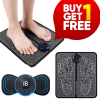 Electric Foot Massager Mat With Digital Electric Mini Massager (Free)
