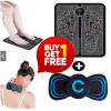 Electric Foot Massager Mat With Digital Electric Mini Massager (Free)
