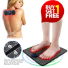Electric Foot Massager Mat With Digital Electric Mini Massager (Free)