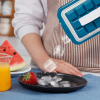 2 In 1 Silicone Ice Cube Box