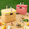 Multifunctional Foldable Insulated Picnic Basket