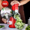 Vegetable and Cheese Grater Rotary And 360 Rotation Water Filter Free