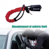 Car Security with Red Steering Wheel Lock | Car Accessories | Shopright.pk