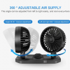 360° Adjustable Double Head Air Fan | Car Accessories | Shopright.pk