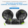 360° Adjustable Double Head Air Fan | Car Accessories | Shopright.pk
