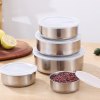 Chef Buddy 5 Piece Stainless Steel Bowl Set with Lids