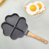 Multipurpose Heart Shape 4 Egg Frying Pan