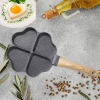 Multipurpose Heart Shape 4 Egg Frying Pan
