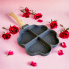 Multipurpose Heart Shape 4 Egg Frying Pan