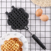 Gas-Type Household Love Waffle Mold Non-Stick Cake Pan DIY Waffle Maker