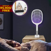 Rechargeable Mosquito Bats Killer Racket with Free Triangular Mosquito Coil | Home and Living | Shopright.pk