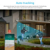 Outdoor PTZ WiFi Camera with Dual Lens High Resolution Security Cam V380 PRO
