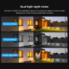 Outdoor PTZ WiFi Camera with Dual Lens High Resolution Security Cam V380 PRO