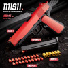 M1911 Soft Bullet Shell Ejecting Airsoft Toy Gun Pistol