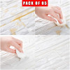 3D Wall Panels Peel And Stick Wallpaper Brown Pack Of 05