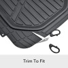 High Quality Car Pvc Floor Mats Black