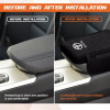 Car Armrest Cushion & Storage Pocket For Toyota Honda Suzuki Kia Hyundai & More