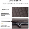 Car Armrest Cushion With Tissue Box & Storage Pocket For Toyota Honda Suzuki Kia Hyundai & More