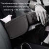 Car Armrest Cushion With Tissue Box & Storage Pocket For Toyota Honda Suzuki Kia Hyundai & More