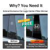 Car Center Pillar Sticker For Toyota Honda Suzuki Kia Hyundai & More