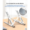Foldable Laptop & Tablet Holder Stand-18 Inch Laptop Stand