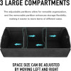 Car Trunk Organizer Foldable Cover 3 Compartments