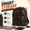 ZIYRIC Leather Backpack for Men & Women | Premium Bag
