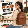 ZIYRIC Leather Backpack for Men & Women | Premium Bag