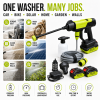 Portable Cordless High Pressure Washer Gun – Rechargeable Car, Bike & Home Cleaning Machine