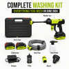 Portable Cordless High Pressure Washer Gun – Rechargeable Car, Bike & Home Cleaning Machine