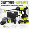 Portable Cordless High Pressure Washer Gun – Rechargeable Car, Bike & Home Cleaning Machine