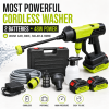 Portable Cordless High Pressure Washer Gun – Rechargeable Car, Bike & Home Cleaning Machine