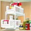 Portable 2 Tier Basket Drawers