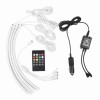 Car Interior Atmosphere Remote Control Light Decor Lamp