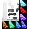 Car Interior Atmosphere Remote Control Light Decor Lamp