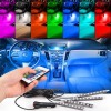 Car Interior Atmosphere Remote Control Light Decor Lamp
